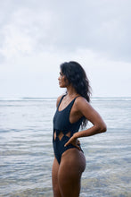Load image into Gallery viewer, BOWIE ONE PIECE - BLACK